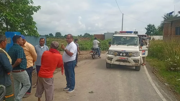 Bihar crime: Law of 4.50 Lakhs of Gas Agency and Warehouse on the strength of the weapon in Darbhanga – 4 Lakh 50 thousand looted from the Gas Agency and Warehouse with a rifle in Darbhanga