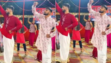 Navratri in Mumbai: Video of ‘Jet-Crash Step’ went viral at the Garba Festival