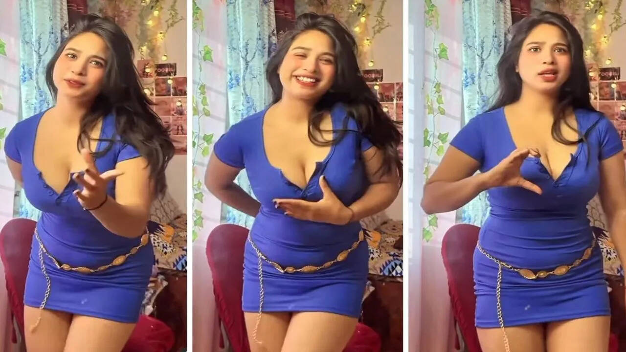 If you see the hot style of sister -in -law in deep clothes, sweat of users, you will also lose heart by watching viral video