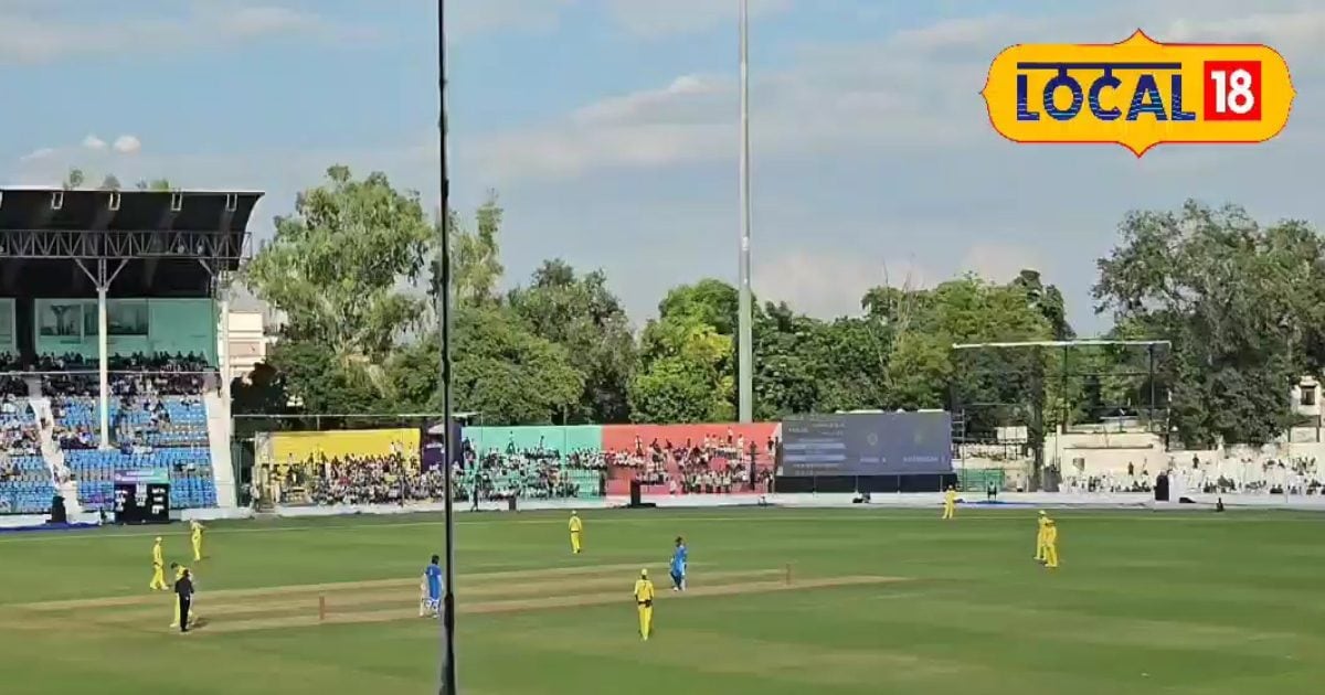 Vijay Ghosh, reflected in Green Park, India, a defeated Australia A in decisive match, captured the series 2-1