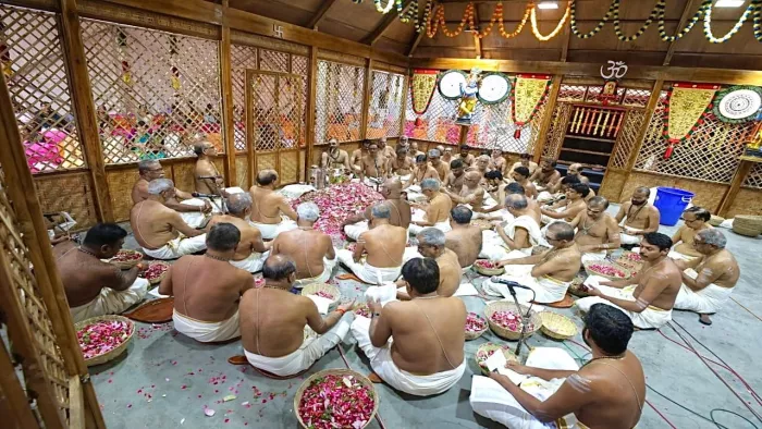 Major opportunities will be done at Guruvayurappan Temple, singing 27 days; The names of Lord Vishnu will be pronounced millions of times -NCR Kodi Archana starts at the North Guruvayurappan -Temple in New -Delhi