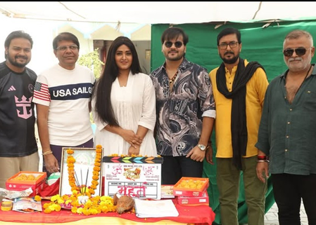 Shooting from Kajal Raghavani and Arvind Akela’s Bhojpuri film ‘Prem Vivah’ begins