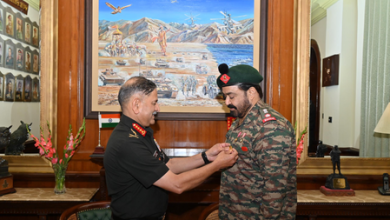 Well -known actor and lieutenant -Colonel Mohanlal honored by the Army