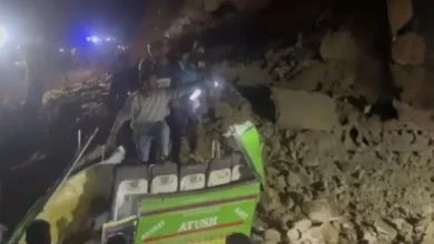 Himachal News: Dauge fell off the chest of the bus in Bilaspur