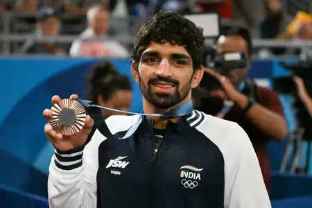 Olympic medalist Aman Sehrawat was suspended by the Indian Wrestling Federation