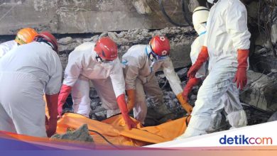 A total of 34 bodies of the victims of Al Khoziny Ponpes identified are the data
