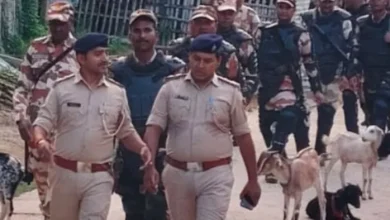 The Saran police and CRPF increased the patrol before the meeting election, and security was tightened in these areas -Saran police hold dominance of the area for peaceful Bihar -election 2025