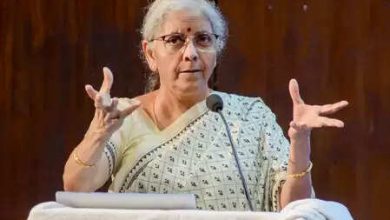 Finance Minister Sitharaman has reached Ayodhya, welcomed by UP government ministers