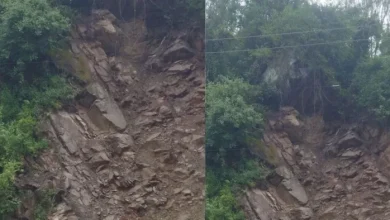 Danger to hanging rocks in Mandi, can an accident like Bilaspur occur again due to negligence of the administration? – Negligence can cause accidents such as Bilaspur -soil shift in Mandi