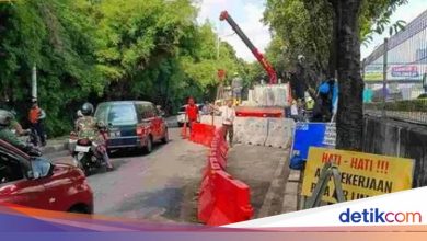 Eventually the excavation of TB Simatupang traffic is completed