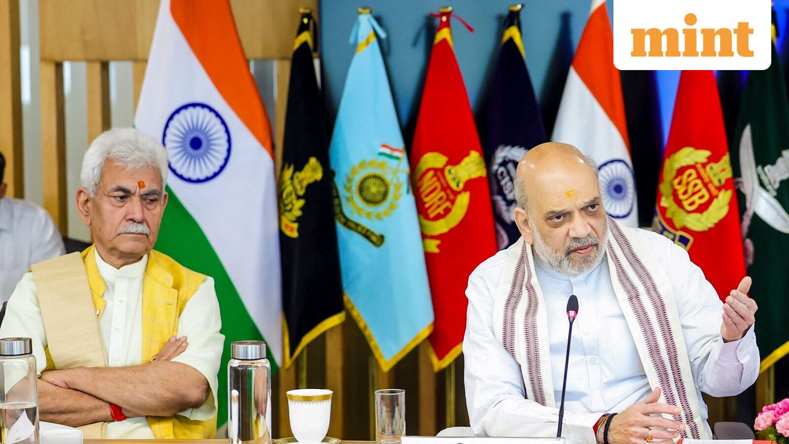 ‘Committed to lowering the terror ecosystem in Jammu and Kashmir’: AMIT Shah at high-level meetings on safety