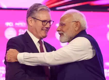 Keir Starmer congratulated Premier Modi on his leadership and vision