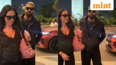 Did Hardik Pandya just become public with Mahieka Sharma? Duo saw him arrive at the airport together! Watch