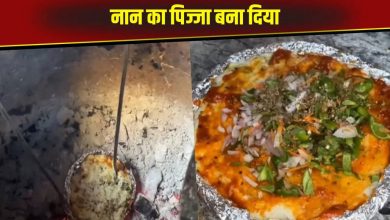 A man who prepared pizza from Naan will wander your mind after seeing this merger of Desi and Western food.