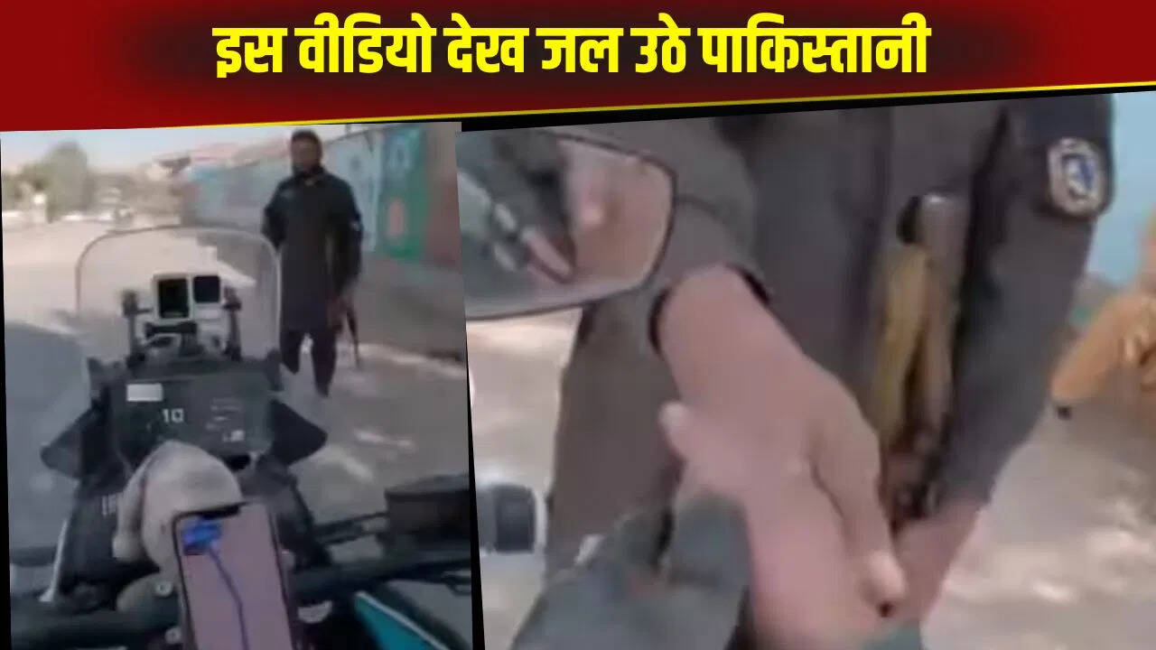 Taliban police did this thing after seeing an Indian, people took a Jibe in Pakistanis after watching the video