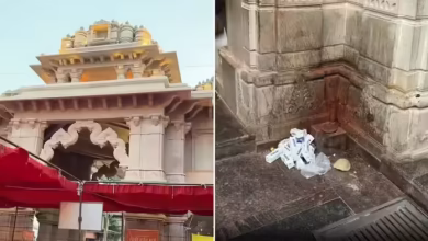 Garbage was thrown somewhere, betel leaves were spit somewhere … Vlogger got angry after seeing the condition of the temple passage, a video -rising debate