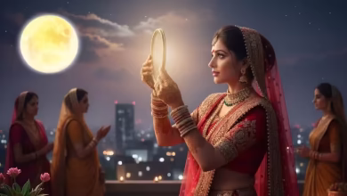 Carwa Chauth 2025: When will the moon be seen in your city? Watch this video in one click to see the time, favorable time and effect of fasting on zodiac signs.