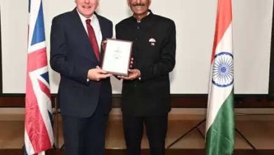 Bilateral meeting of the Minister of Defense Sanjay Seth with Britain’s Minister of Defense