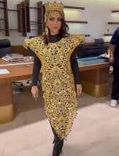 When a girl came out with a complete dress and not golden jewelry, the video became viral within a few minutes, and the price of her life would slide under her feet.
