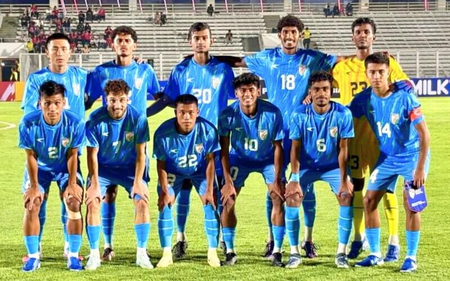 Under 23 football: Suhail Bhat leads India to a win in a friendly match against Indonesia