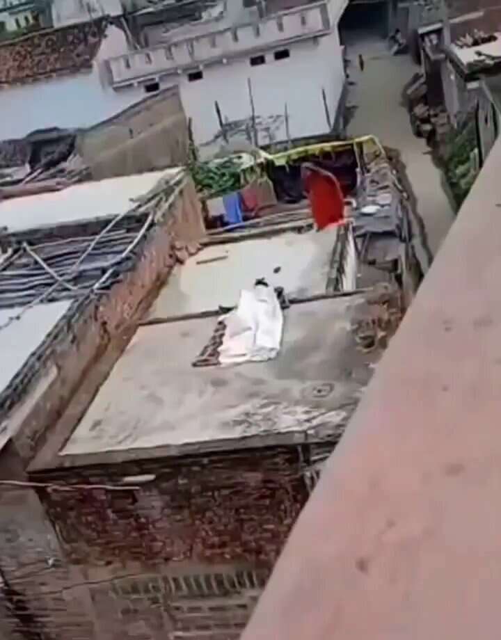 The neighbor slept in a broad daylight in a sheet with the boy, and then the mother came and made a mess, you would laugh and laugh after watching the viral video.