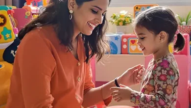 Children smiles return from therapy