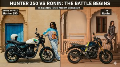 Royal Enfield Hunter 350 vs TVS Ronin: Price, Features, Looks and More Compare