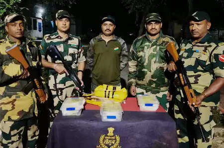 BSF detected two important infiltration efforts in 24 hours, seized drugs and weapons