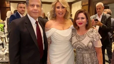 إلهام شاهين تهنئ إيناس الدغيدي بالزواج: ربنا يسعدكم ويبعد عنكم الحسد