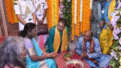 Gujarat: President Drupadi Murmu visited Lord Dwarkadhish