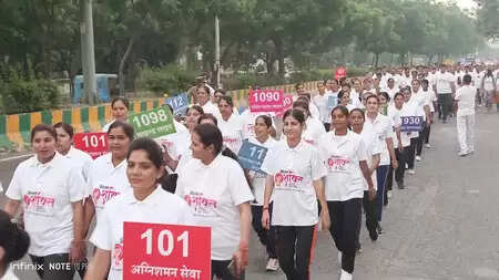 Mission Shakti Phase-5: Organization of running for empowerment, message of safety and respect for women given