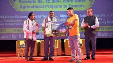 Manipur’s Tamenglong also included under 100 districts across the country for Pradhan Mantri Dhan Dhanya Krishi Yojana