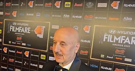 70th Hyundai Filmfare Awards 2025: All the stars, including actor Anupam Kher, made a splash