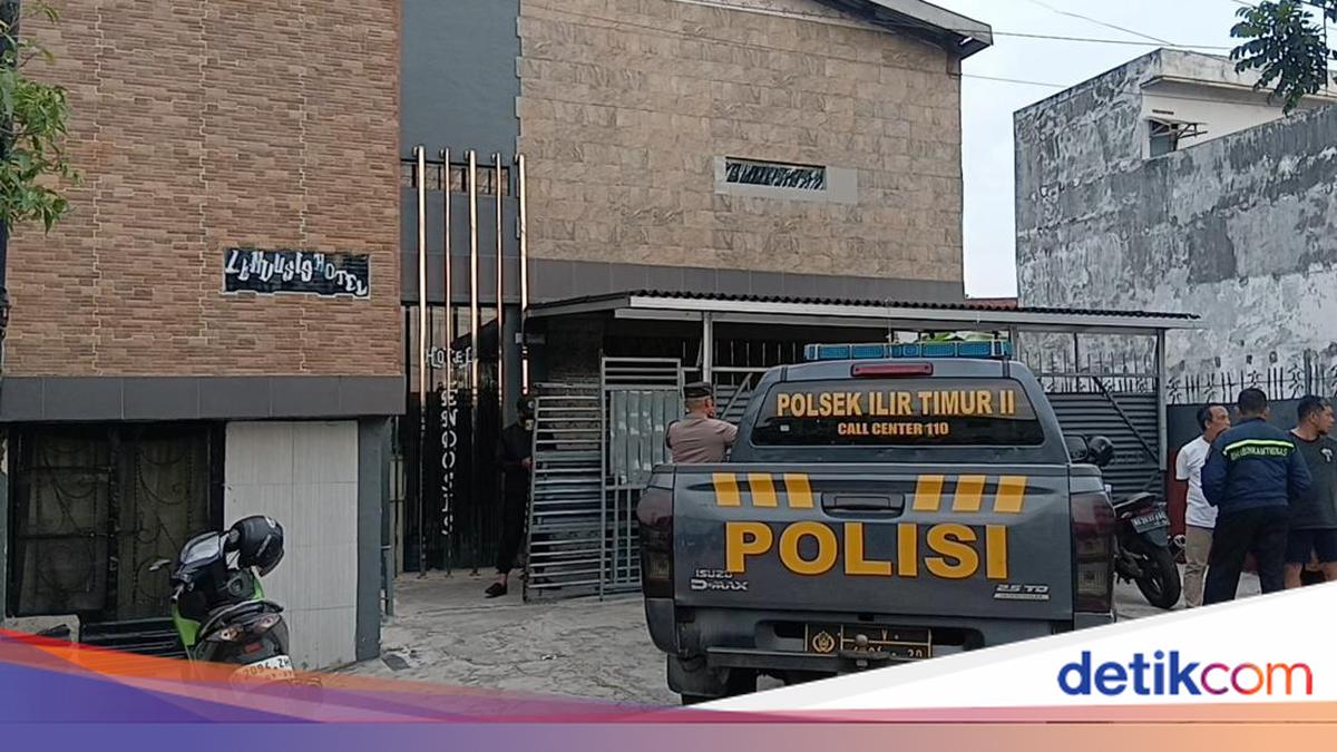 Dead woman found dead tied up in the hotel room palembang