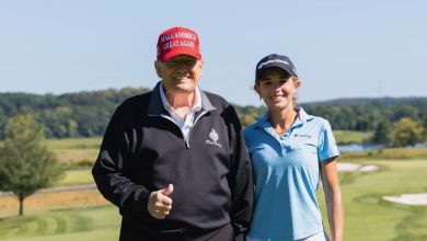 Kai Trump shares the first episode of new video series, playing golf with grandfather president Donald Trump on DC Course