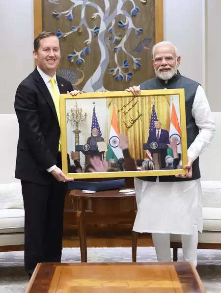 US Ambassador Sergio Gore met Premier Minister Modi