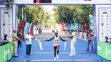 Kenyan runners -up shine in Delhi Half Marathon, Matata and Rengaruk Win titles