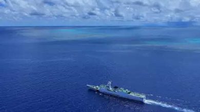 Chinese Coast Guard responds to invasions by Philippine ships in Thyesyan Reef