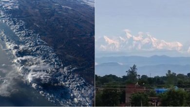 Mount Everest saw from Bihar; Astronaut shares a beautiful view of Himalayas from space: see viral photos