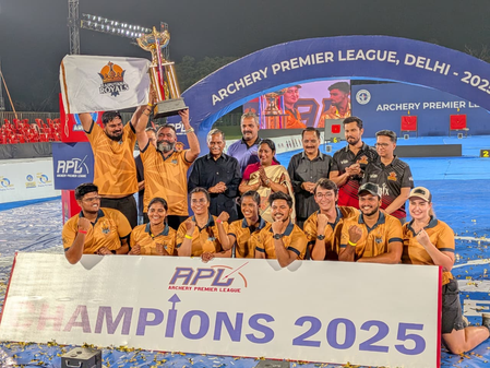 Rajputana Royals won Archery Premier League title