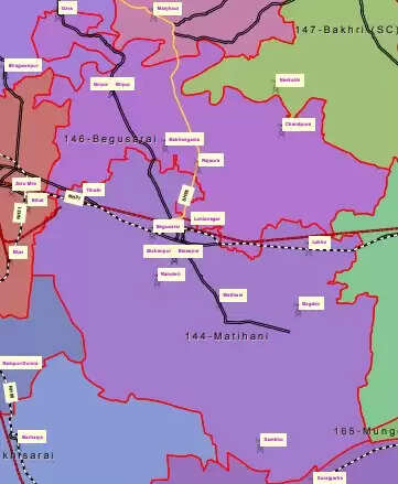 Bihar election: Matihani is an economic and administrative center in the Gupta dynasty, and the dark history of catching views is also linked to it.