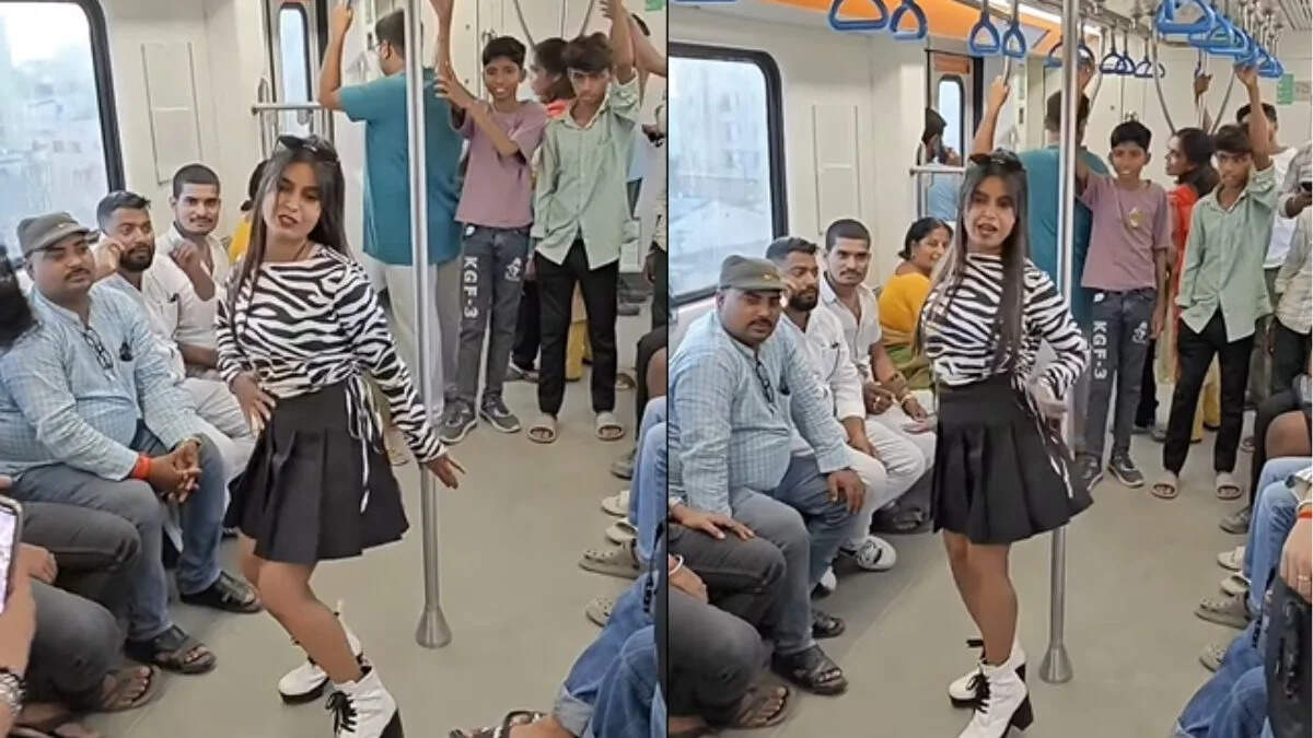 Delhi Metro’s disease also reached Patna Metro! The girl made such a pulley that viewers were shocked watch the viral video here