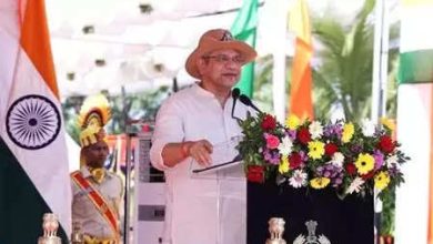 Gujarat: Union Minister Ashwini Vaishnav honored 41 staff members at the RPF Foundation Day Parade in Falsead.