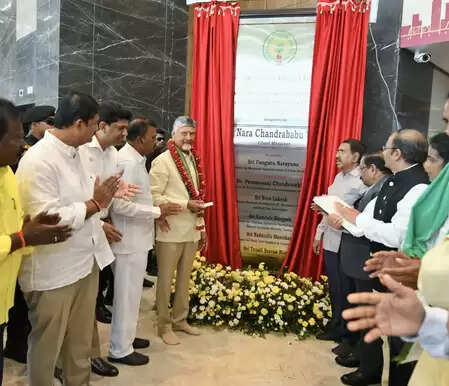 CRDA headquarters inaugurated in Amravati, CM Naidu said: ‘New beginning of development’