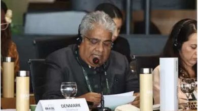Minister of the Union asks for collective action on climate change