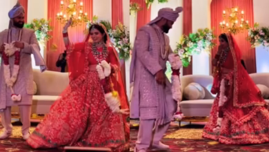 The bride got dance fever after listening to the Punjabi song! Moved the groom aside and danced vigorously, watch viral video here