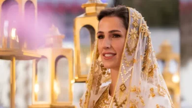 الأميرة رجوة ترافق الأميرة يوجيني بمستشفى جامعة سبرينغ فيلد بلندن