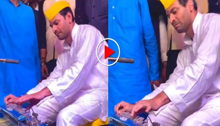 Tej Pratap Yadav’s election video became viral, tune on harmonium