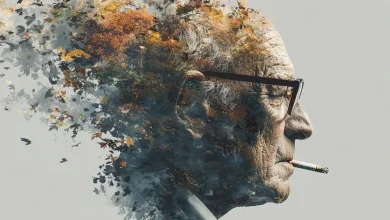 To quit smoking, even in the late stage, protected from senile dementia
