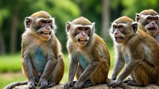 Monkeys have been destroyed in Modinagar’s Sikri Khurd, more than 15; Villagers Create Ruckus in Tehsil – Monkey Menace in Modinagar – residents protest after injuries